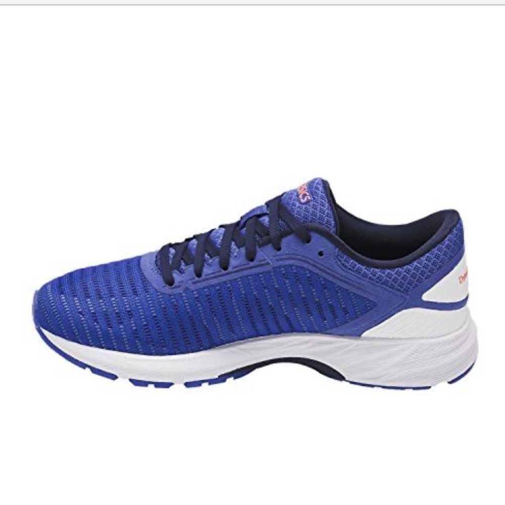 ASICS Women's Dynaflyte 2 Running Shoes Blue Purple/White/Blue